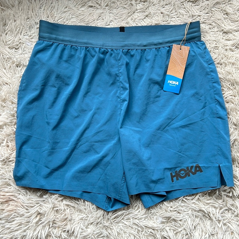 HOKA ONE ONE 5” Short M Bluish-Teal